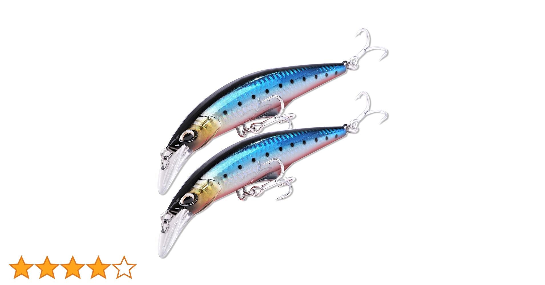 青物ルアー　2個セット 楽天市場】シンキングペンシル ルアーセット 95mm 40g リップ付